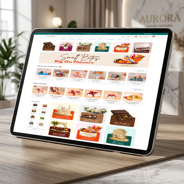 E-commerce Store Mockup