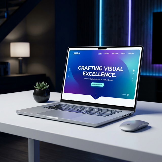 Website Design Mockup